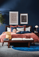 Kaya Slatted Bench